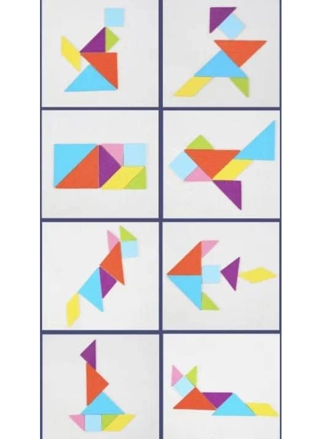 Abacus with cards and tangram - Image 4